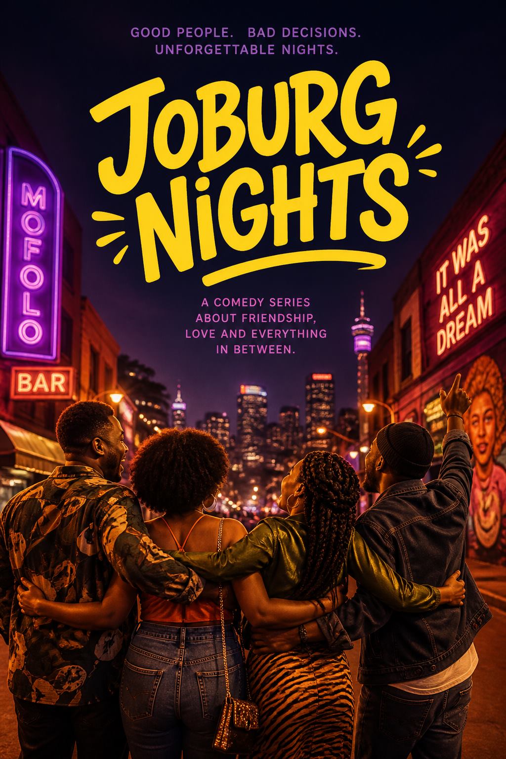 Joburg Nights series poster