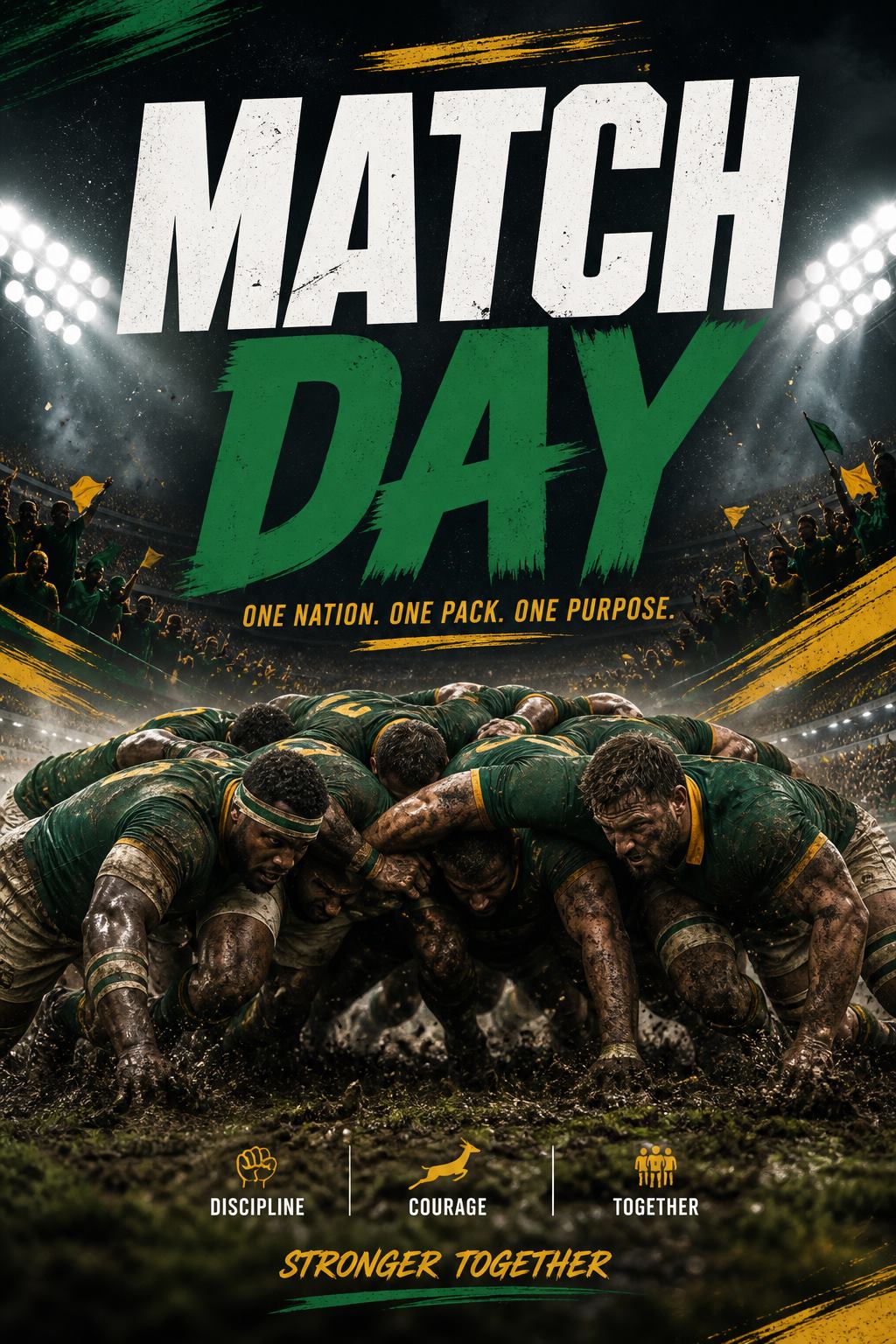 Rugby match day